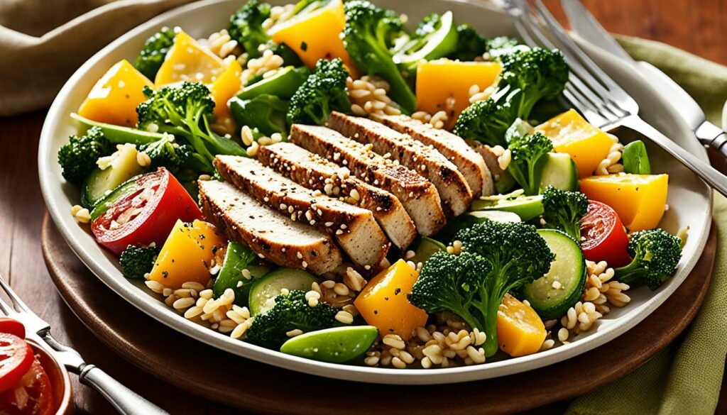 Ausgewogene Abendmahlzeit Ausgewogene Abendmahlzeit