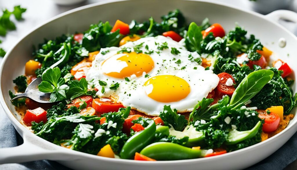 Grüne Shakshuka Grüne Shakshuka