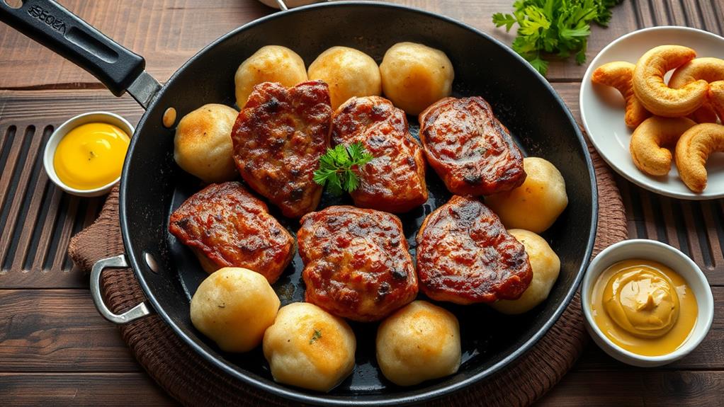 bayerisches leberk se pfannenrezept