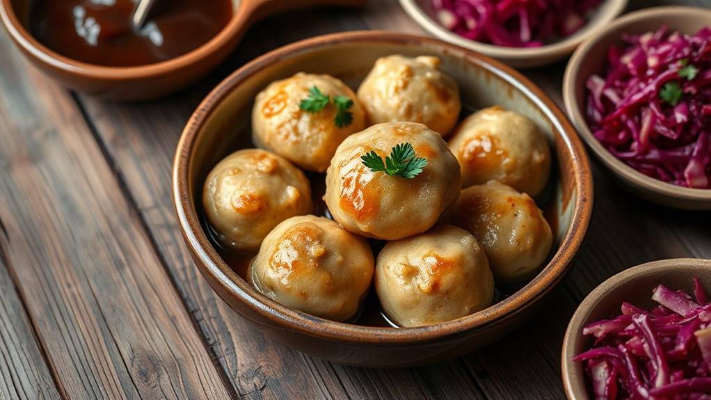 herzhafte leberkn del rezept