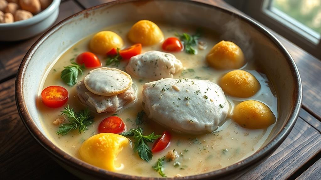 herzhaftes h hnchenfrikassee rezept