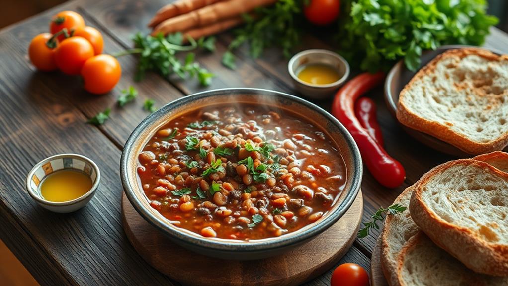herzhaftes linseneintopf rezept