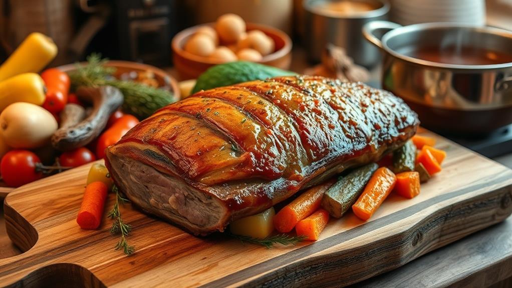 herzhaftes spickbraten rezept