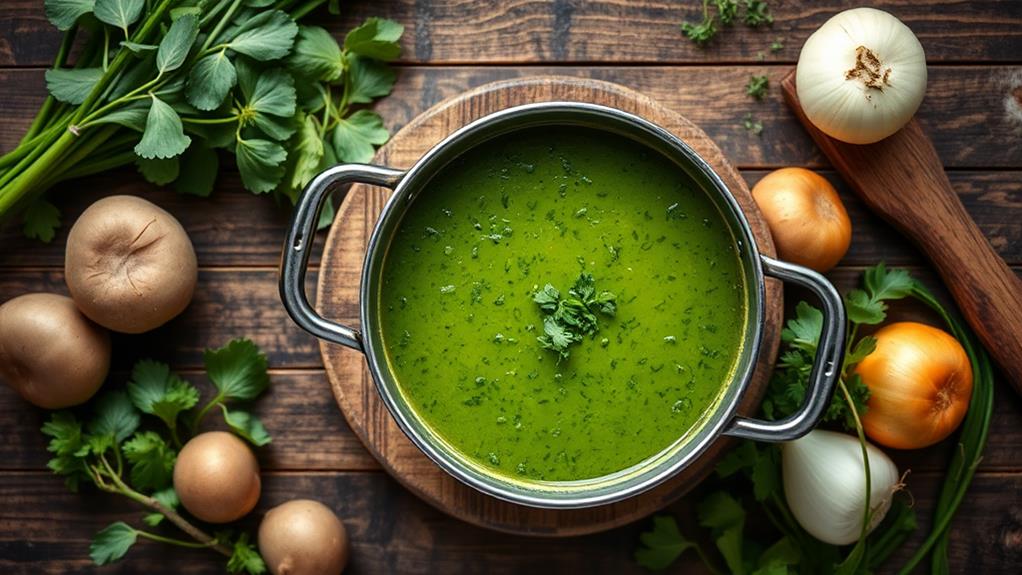rheinhessische sauerampfersuppe rezept