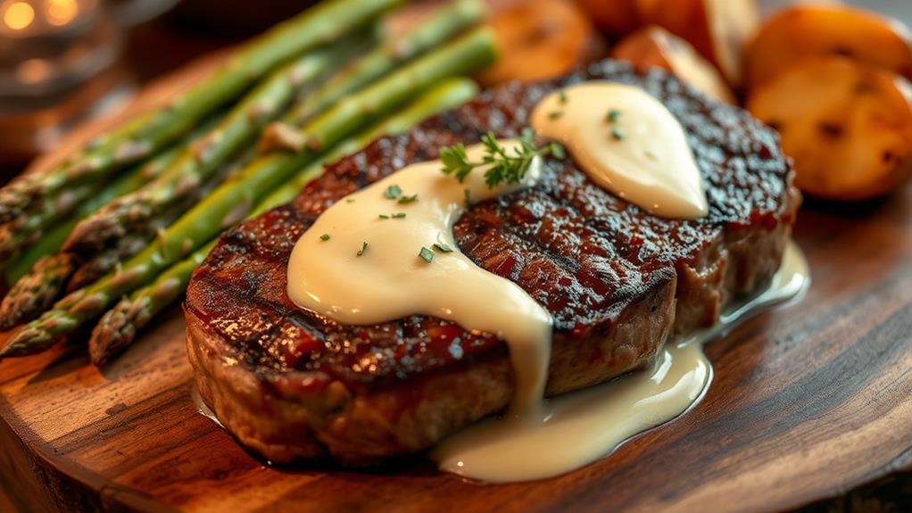rinderfilet mit b rnaisesauce