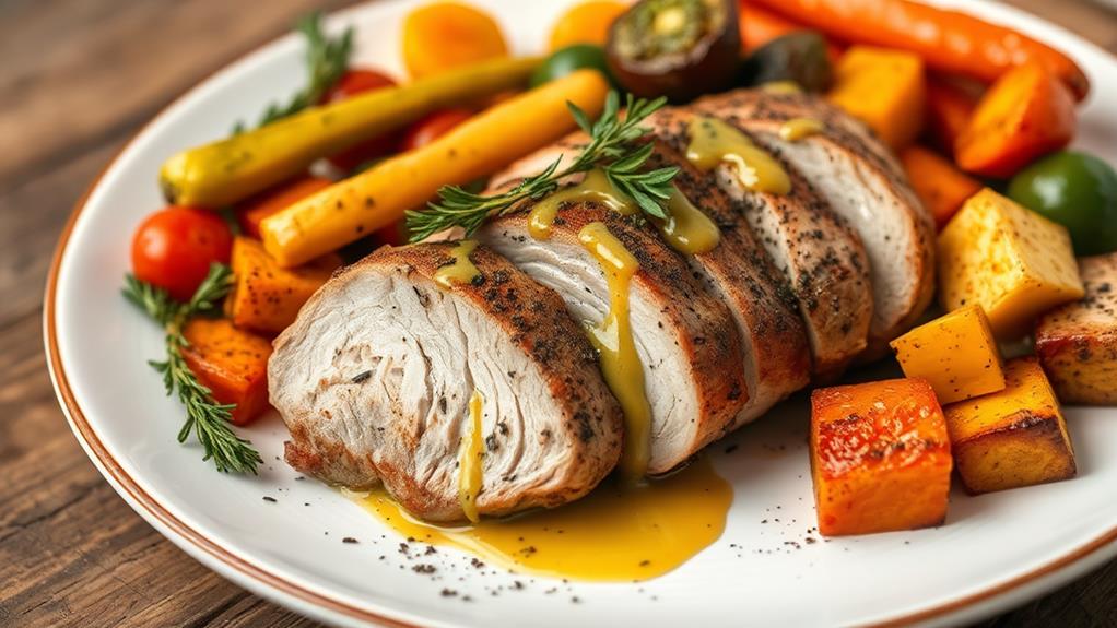 schweinefilet mit senfsauce