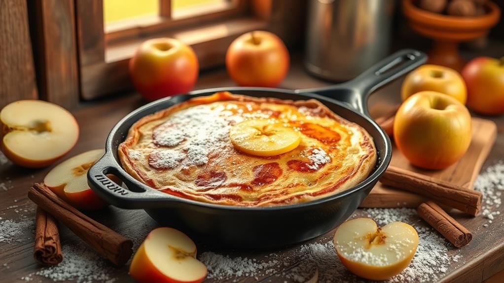 traditionelles apfel pfannkuchen rezept