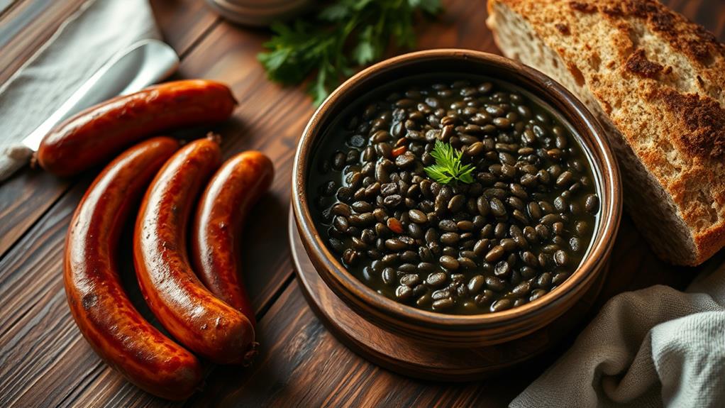 traditionelles schw bisches linsenrezept